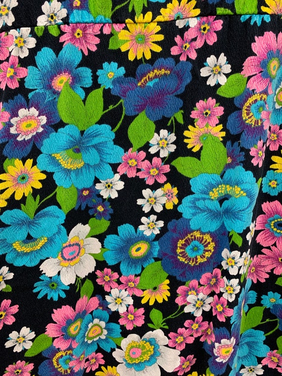 Beautiful 70's floral mumu - image 2