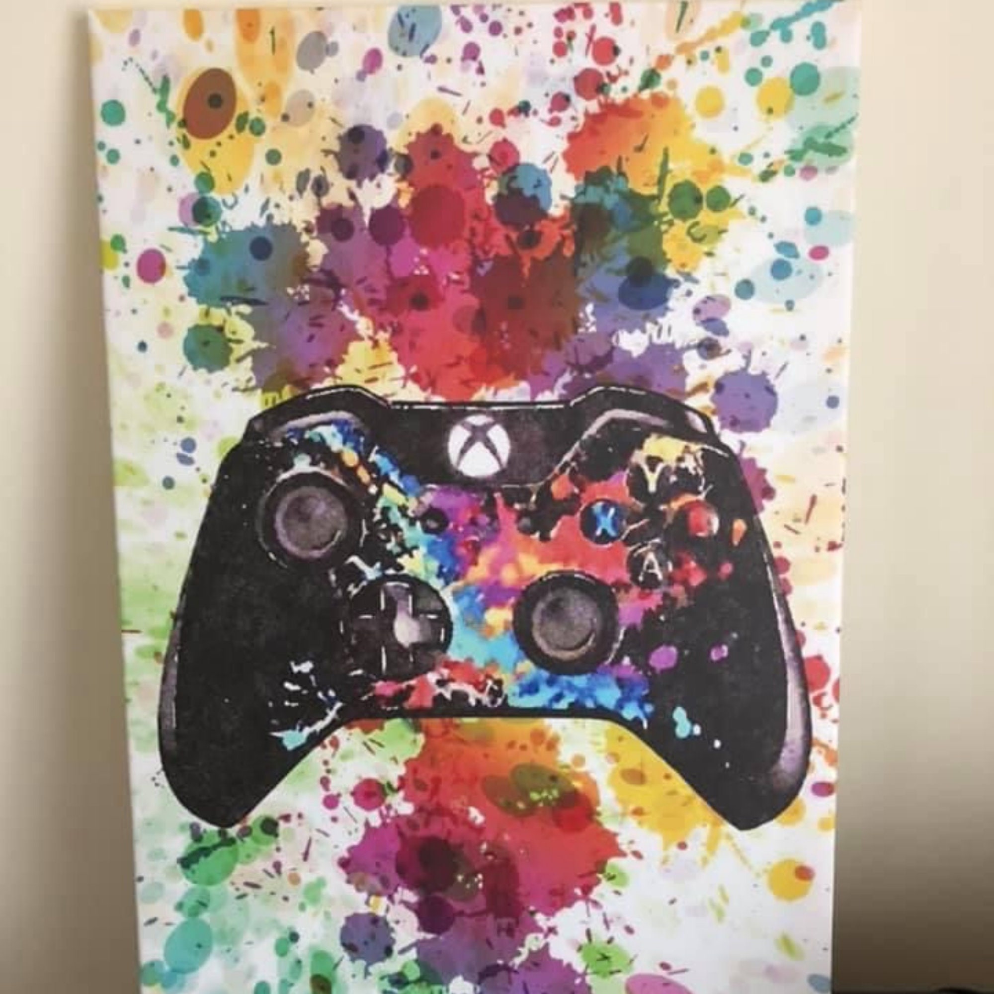 A2 Large Gaming Canvas Wall Art Teen Room Games Room Etsy