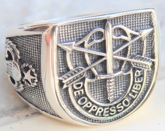 Green clearance beret ring