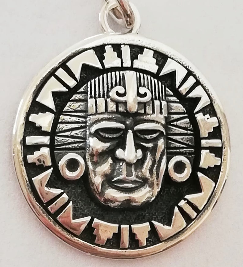 Pendant of Life Handmade 3D Pendant Solid Sterling Silver 925 Legends of the Hidden Temple