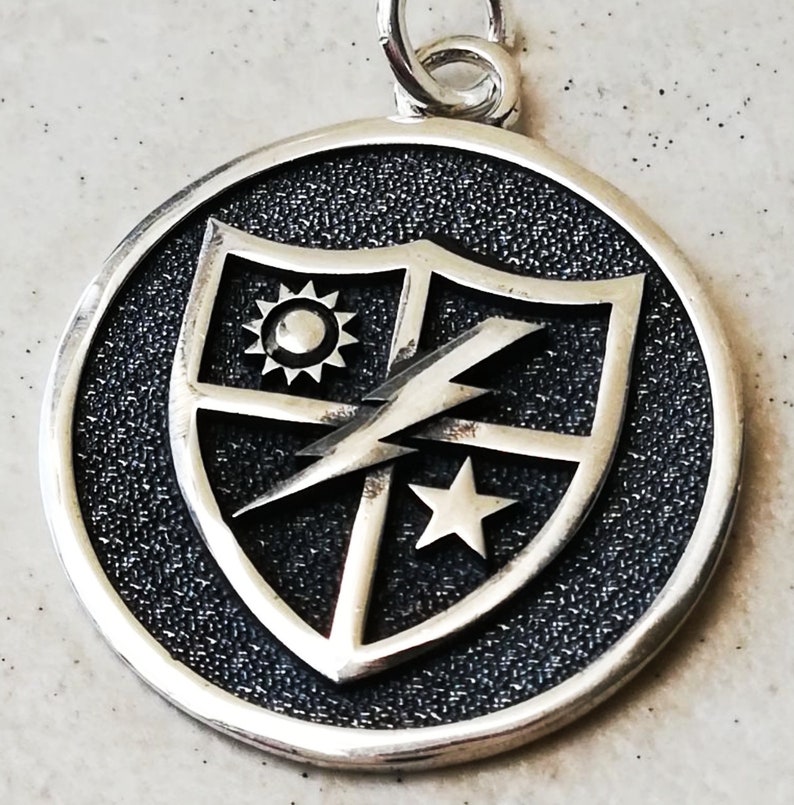US Army 75th Ranger Regiment Handmade 3D Pendant Solid Sterling Silver ...