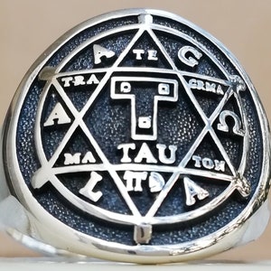 Goetia Hexagram Seal of Solomon Jewish Star of David Kabbalah Amulet ...