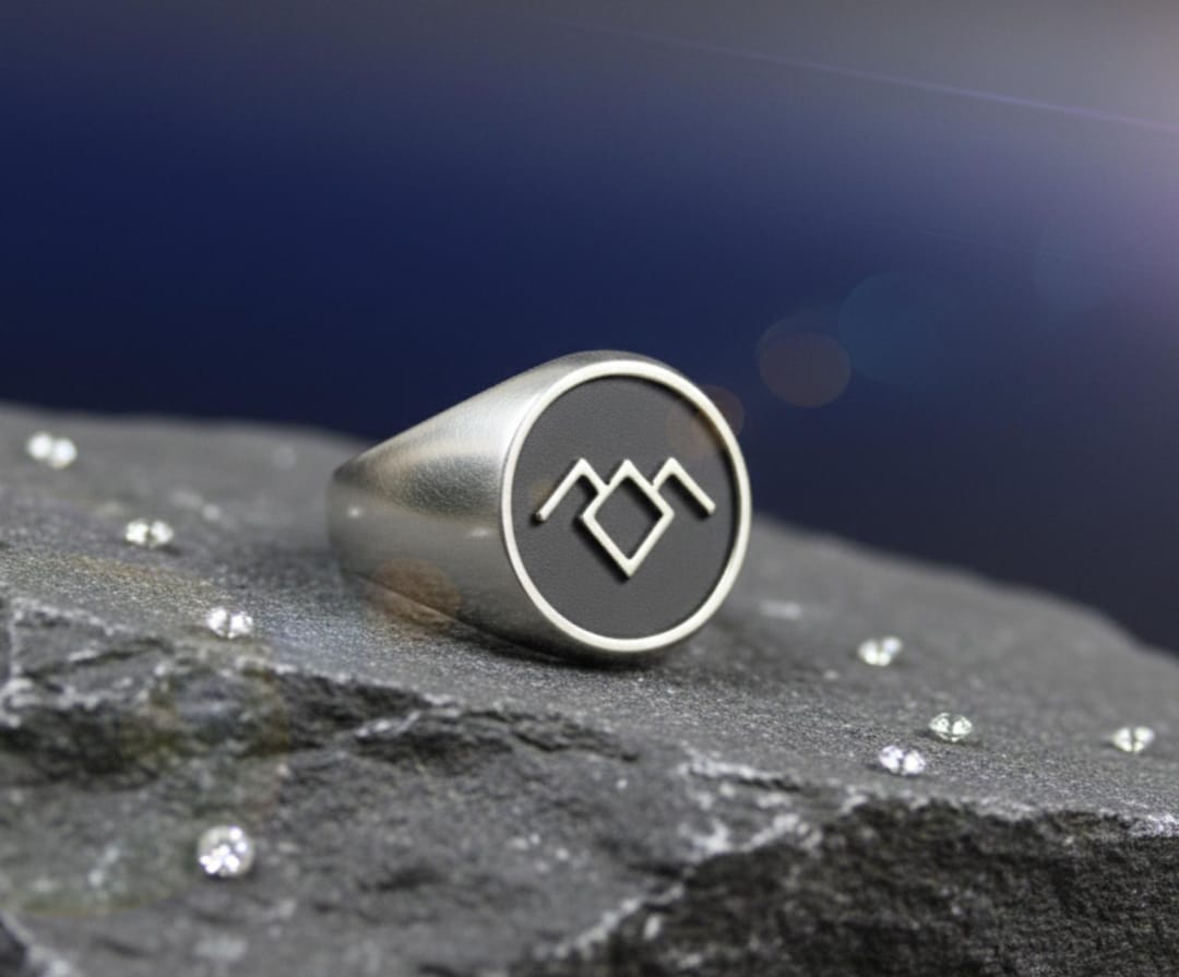 Twin Peaks Black Lodge Owl Handmade Ring Sterling Silver 925 - Etsy