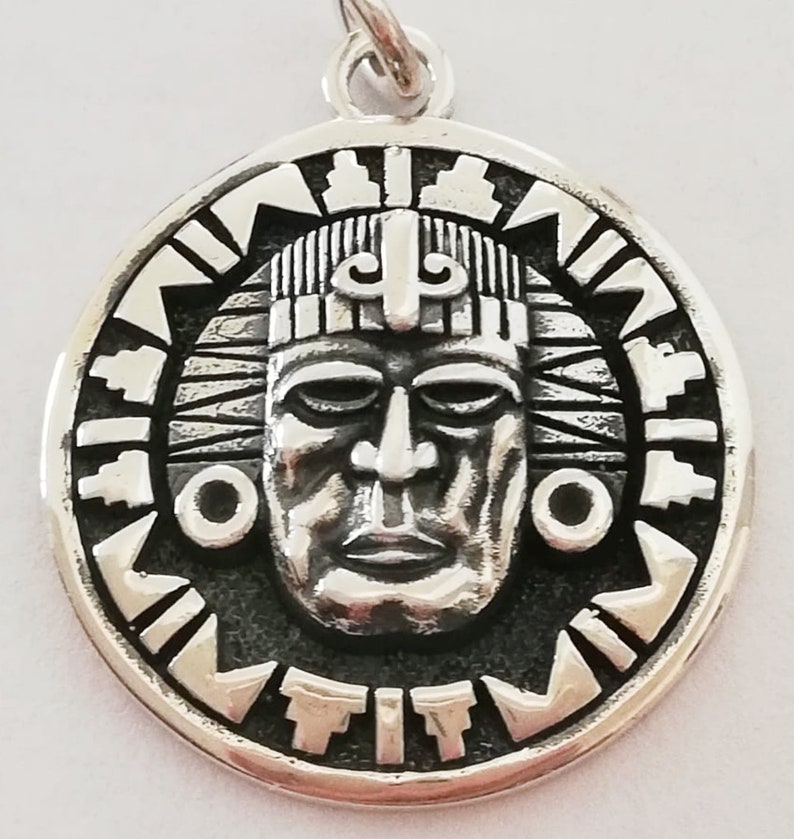 Pendant of Life Handmade 3D Pendant Solid Sterling Silver 925 Legends of the Hidden Temple