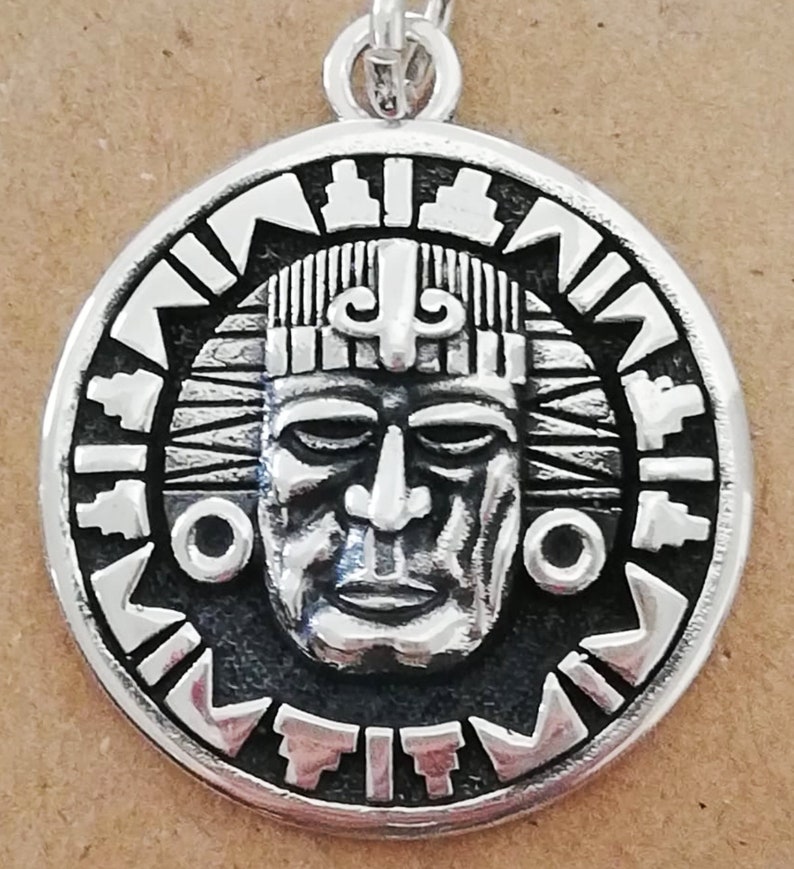 Pendant of Life Handmade 3D Pendant Solid Sterling Silver 925 Legends of the Hidden Temple