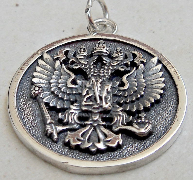Double Headed Russian State Imperial Eagle Crest Coat of Arms - Etsy