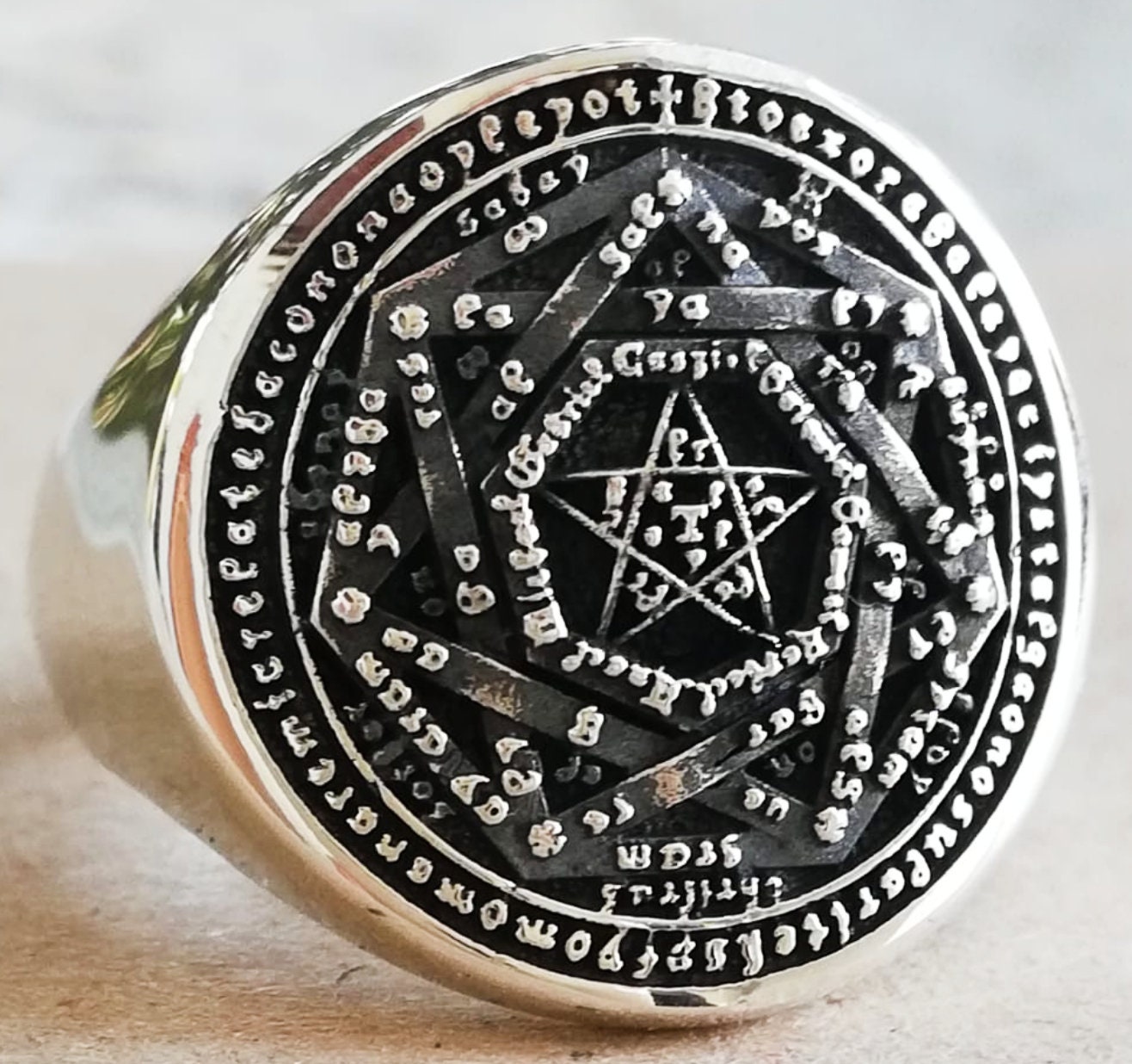 Enochian Great Tablet Seal of Truth Sigillum Dei Ameth