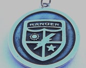 Army 75th Ranger Regiment Handmade 3D Pendant Solid Sterling Silver 925