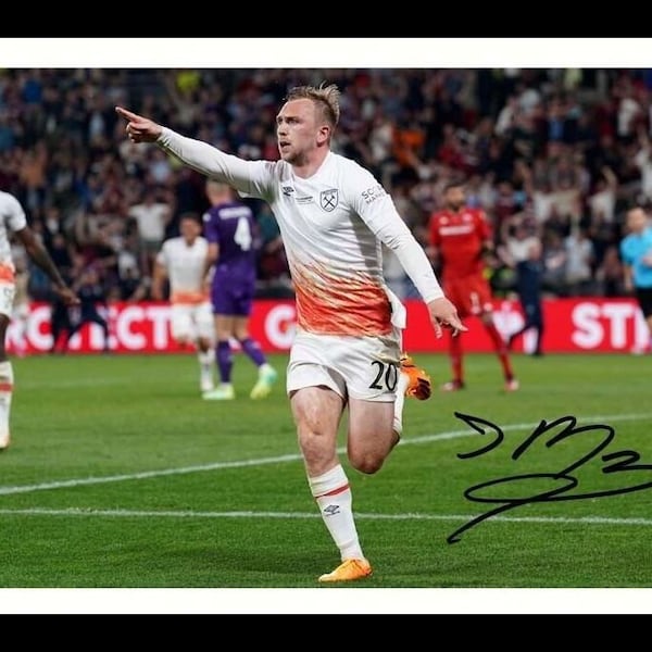 Jarrod Bowen - West Ham United Autographed Signed And Framed Photo