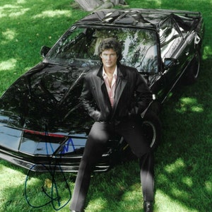 David Hasselhoff - Knight Rider Autographed Signed 8x10 Glossy Photo