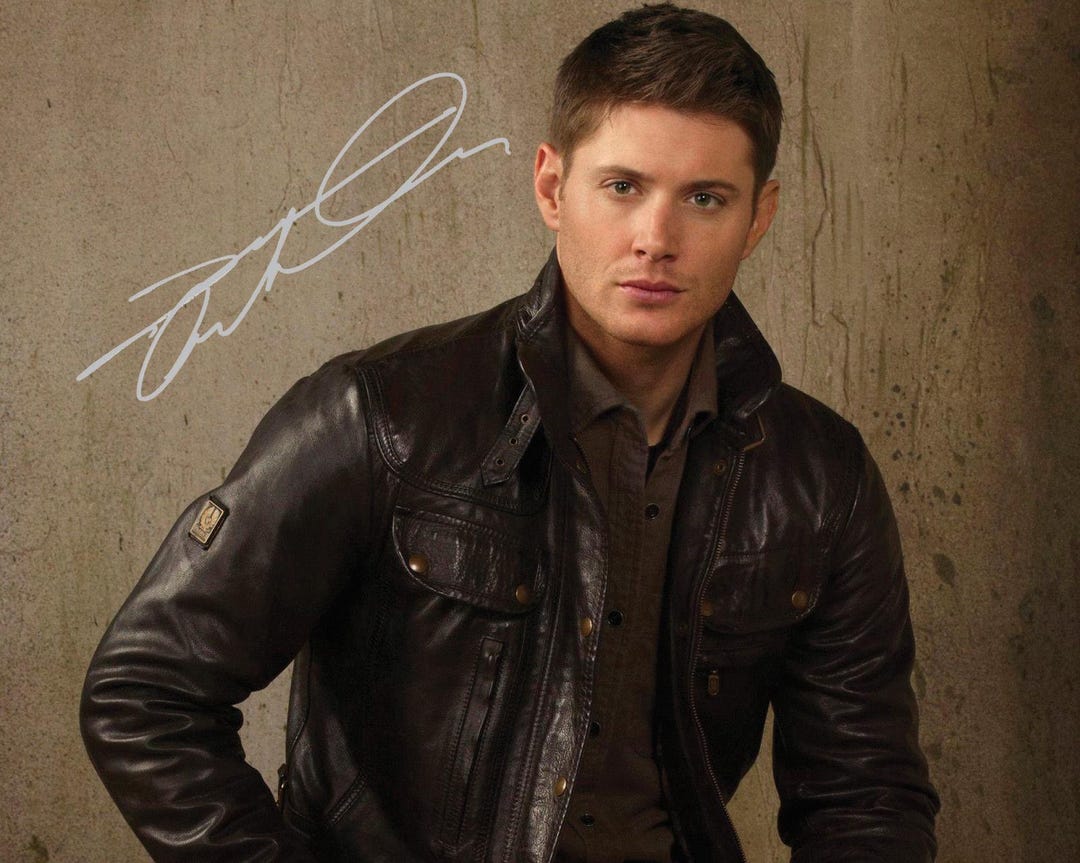 Jensen Ackles Autographed Signed A4 Glossy Photo - Etsy UK