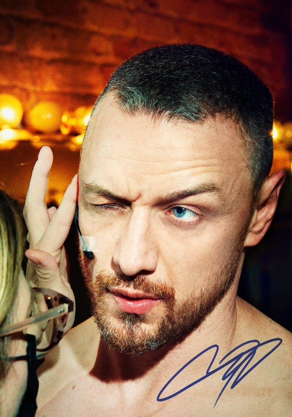 James Mcavoy Autographed Signed A4 Glossy Photo - Etsy UK