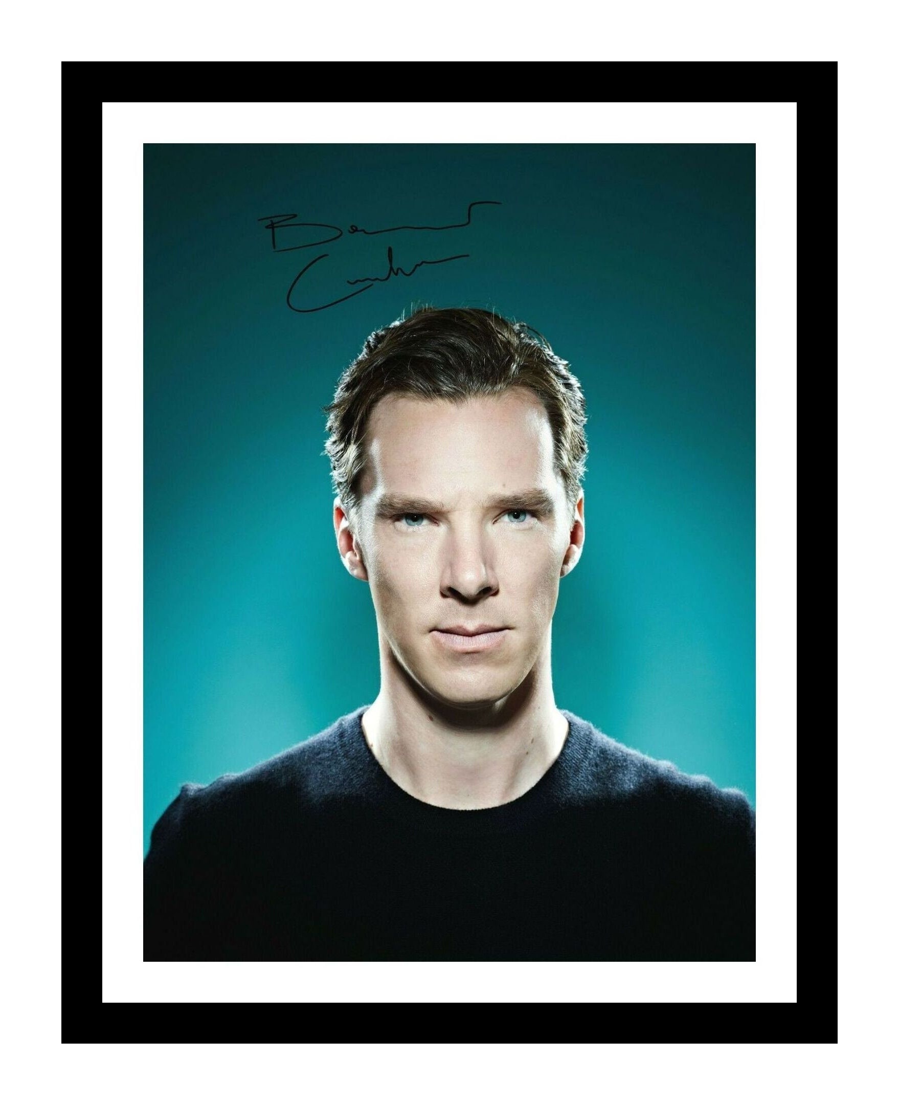 Benedict Cumberbatch Autographed Signed And Framed Photo
