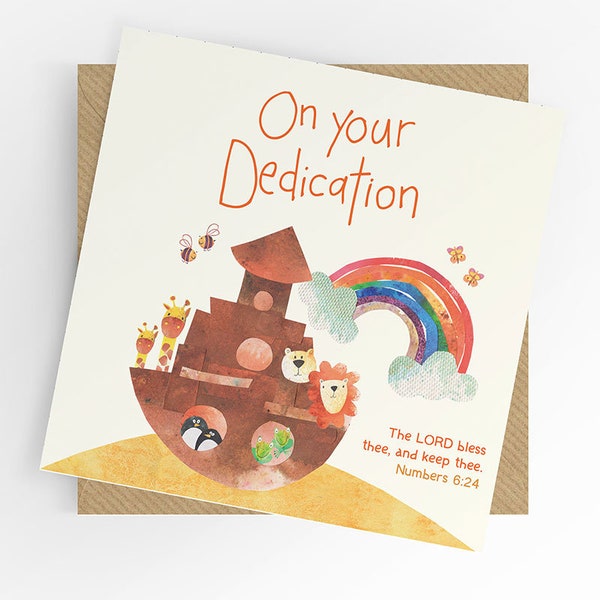 Dedication card, baby dedication, bible verse dedication, scripture card, on your dedication