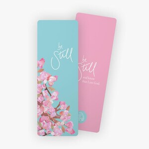 Bookmark - Be Still - Bible verse bookmark - Scripture bookmark - sunday school gifts