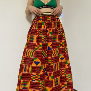 Elastic Ankara Dress - Etsy