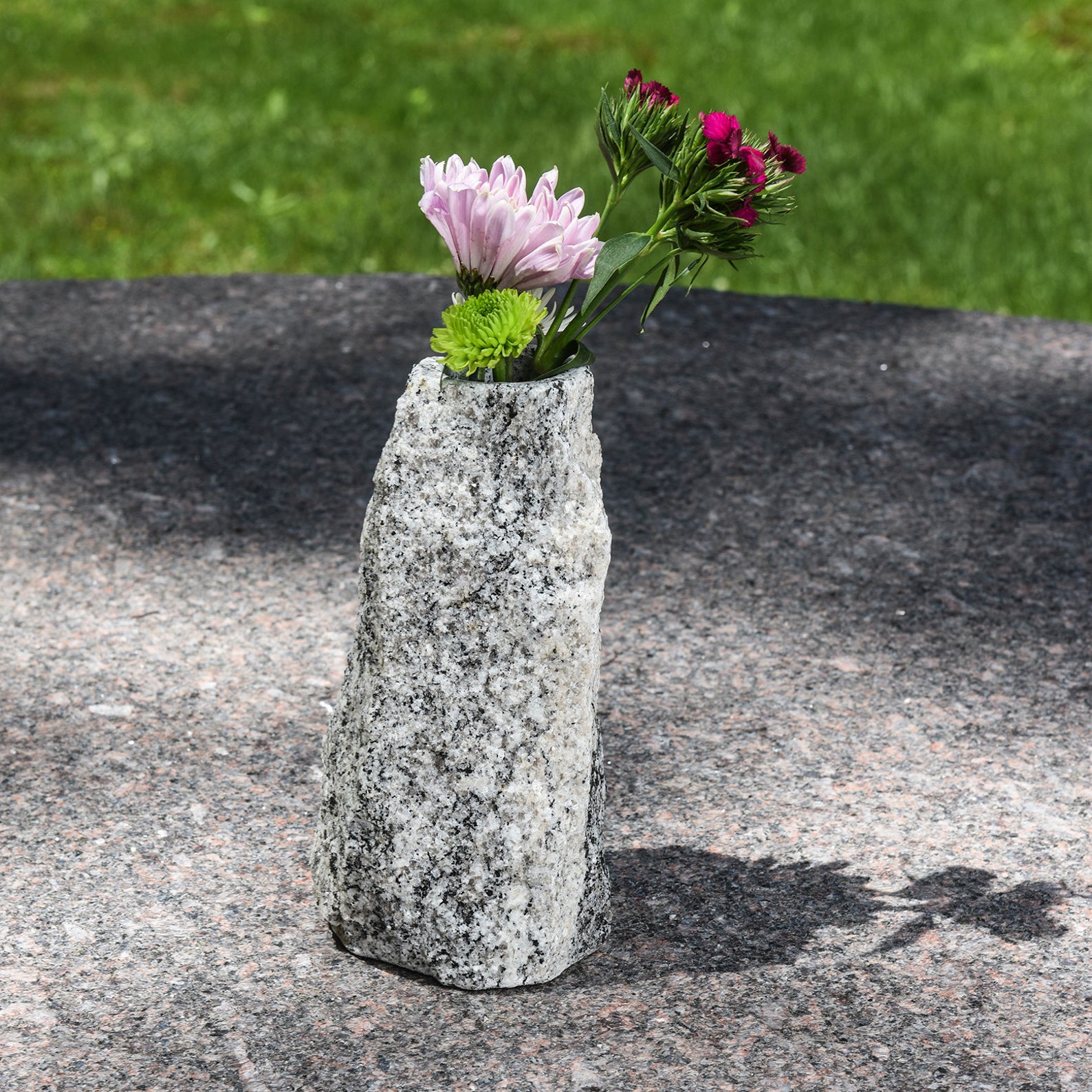 Handmade Natural Granite Stone Vase Etsy