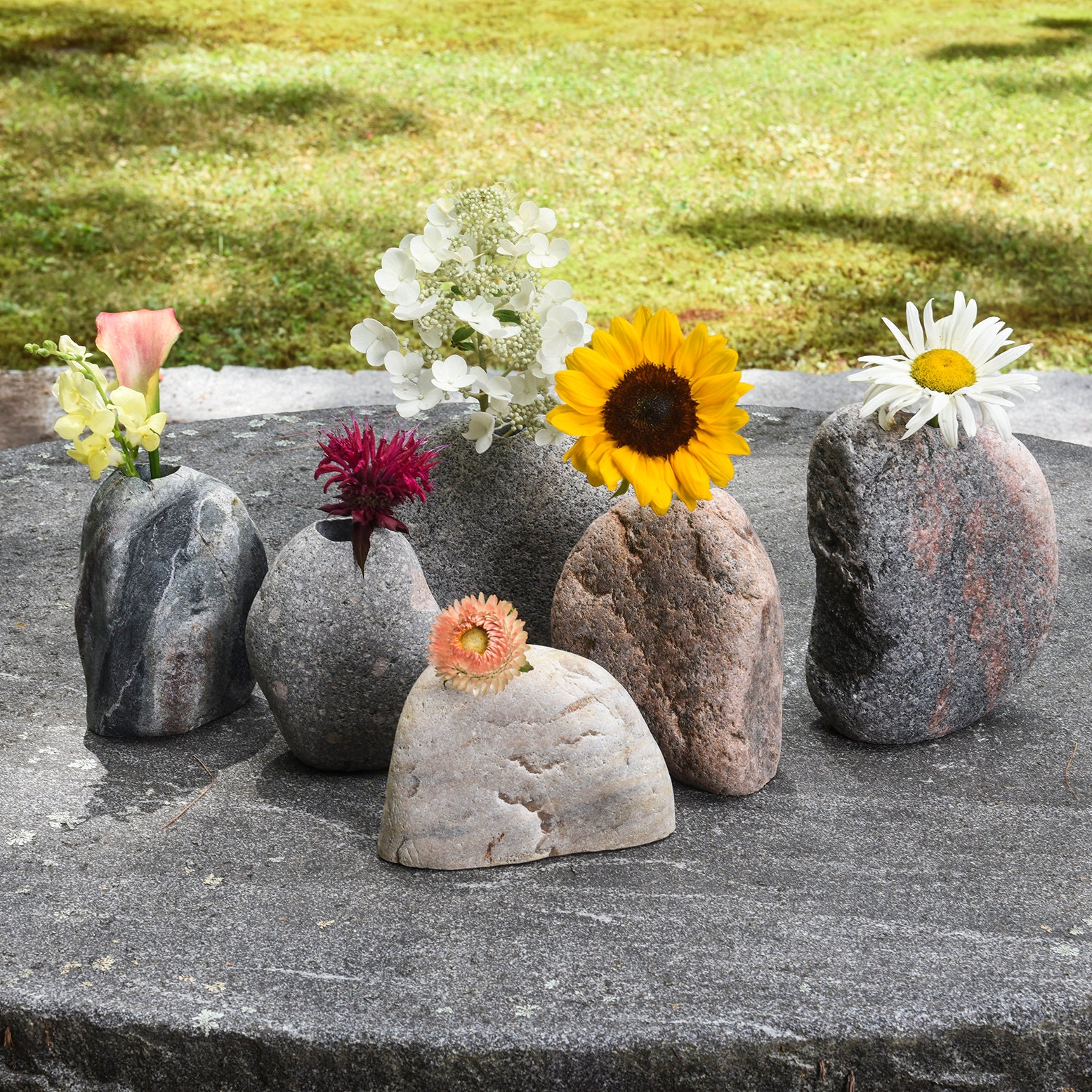 Handmade Natural Stone Vase Etsy