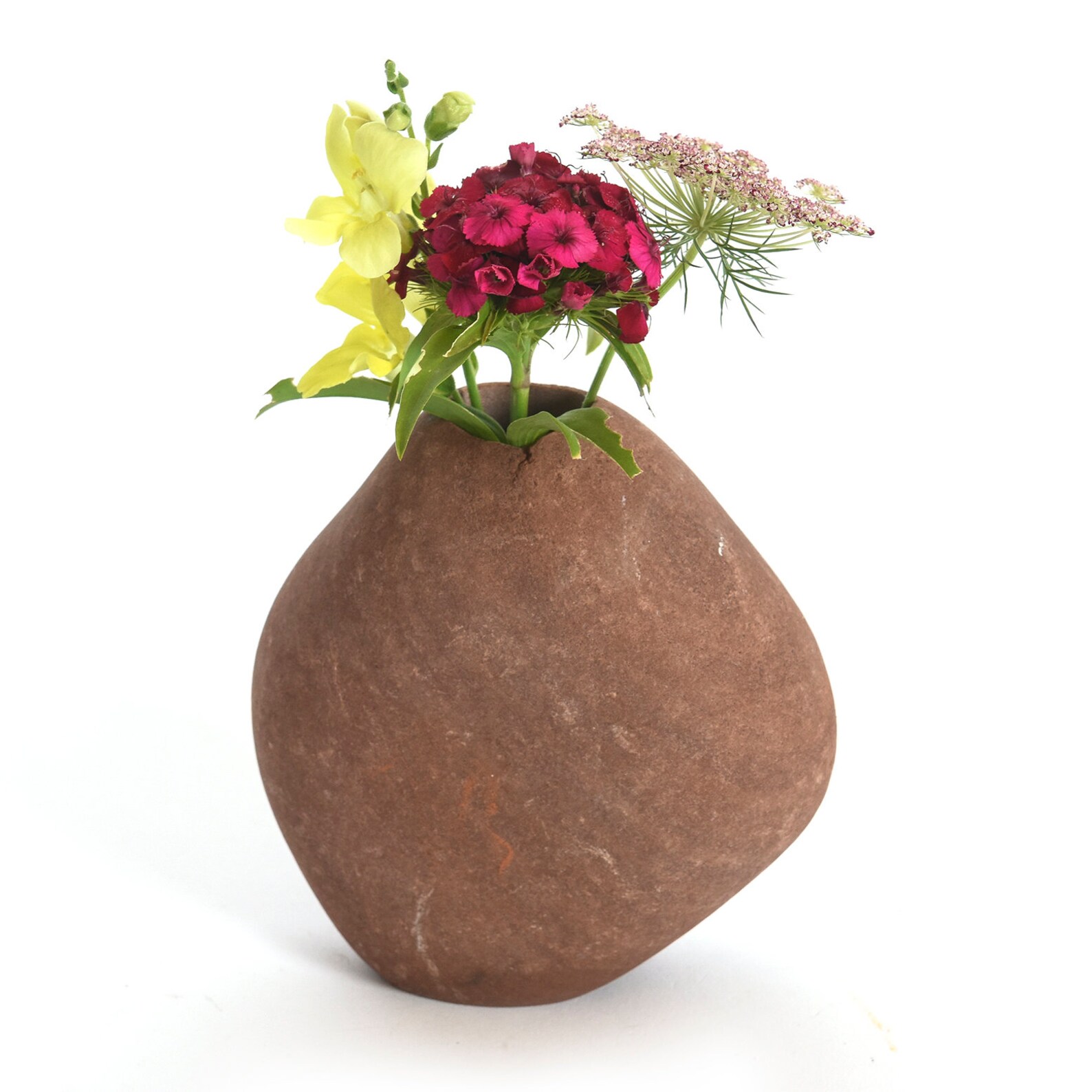 Handmade Natural Stone Vase Etsy