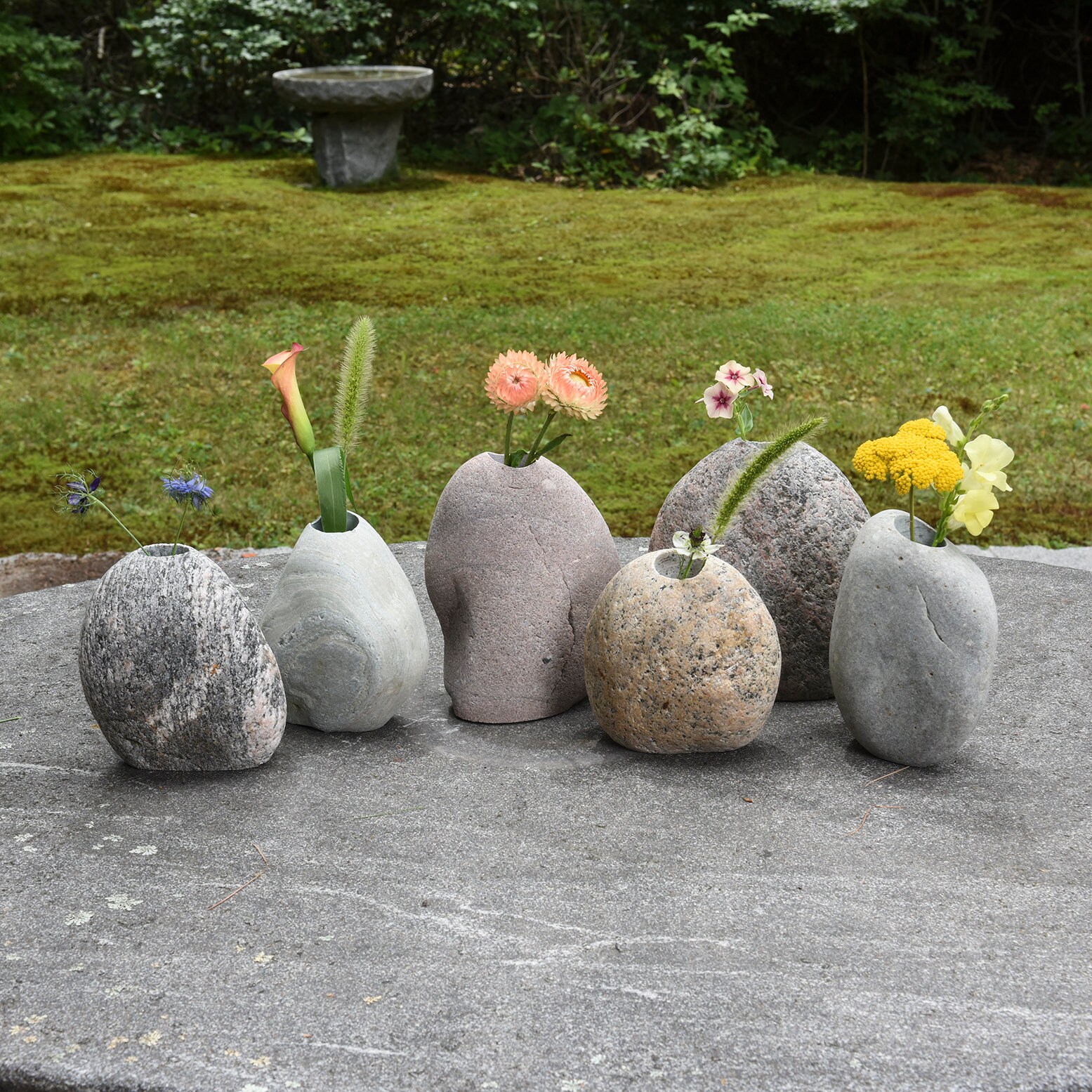 Handmade Natural Stone Vase Etsy