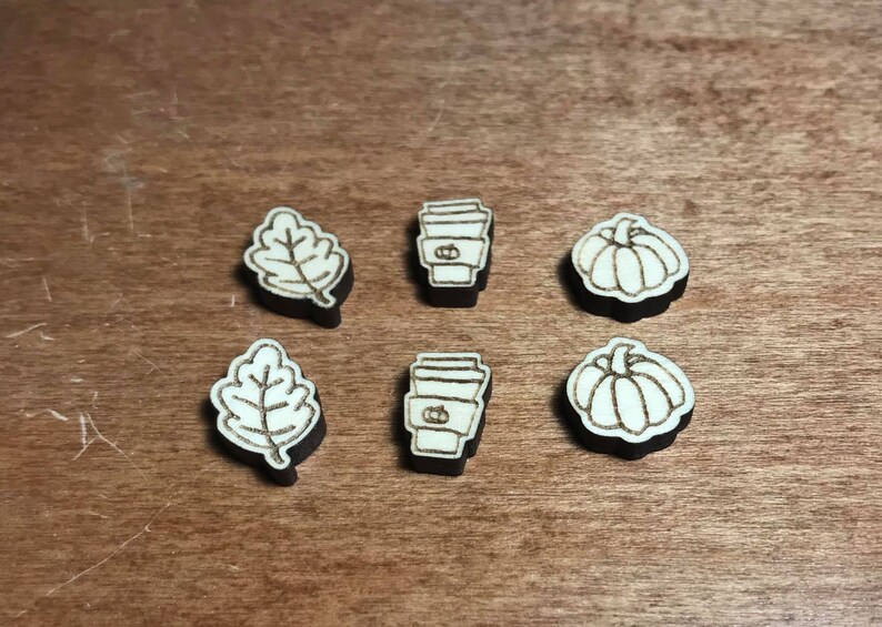 Download Fall Earring Stud SVG File SET OF 3/ Glowforge Cut Files ...