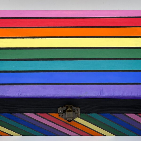Rainbow Keepsake Box