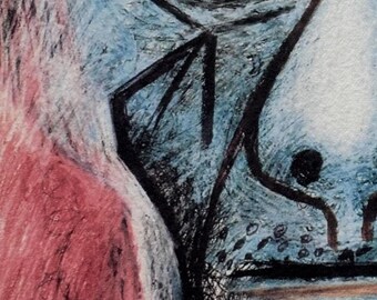 パブロ・ピカソ、自画像、リトグラフ、限定版 E.A. - Etsy 日本