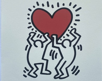 Keith Haring Lithograph Limited edition