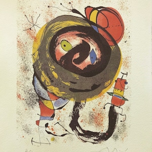 Joan Miró Lithograph Limited Edition Art