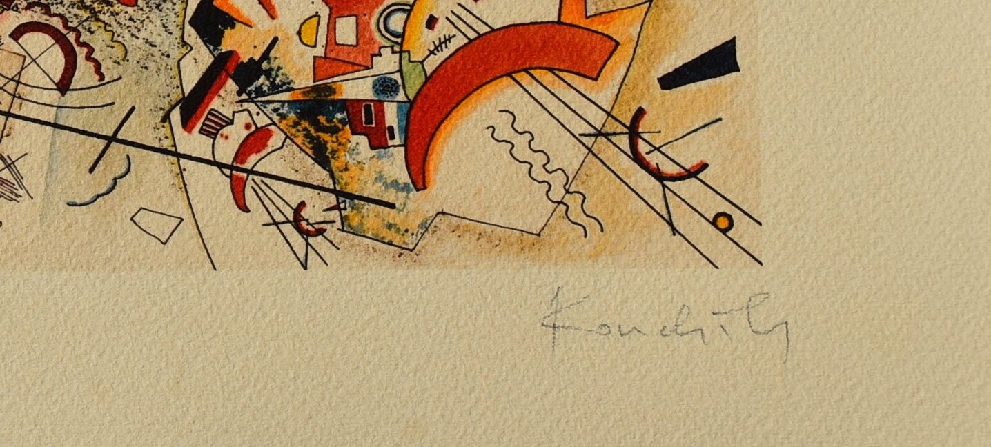 ワシリー・カンディンスキー、リトグラフ、限定版 - Etsy 日本