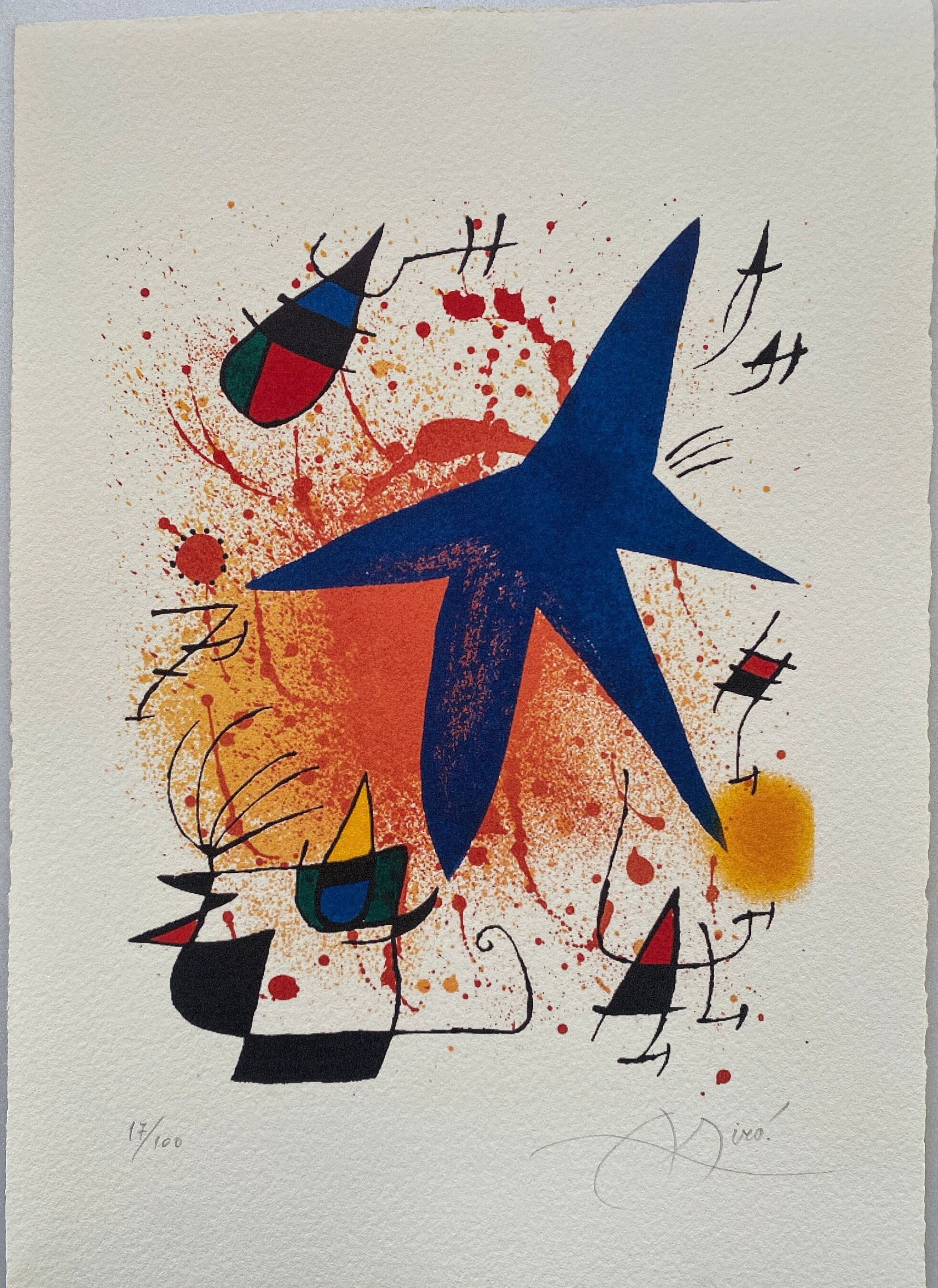 Miro Signed and Numbered - Etsy