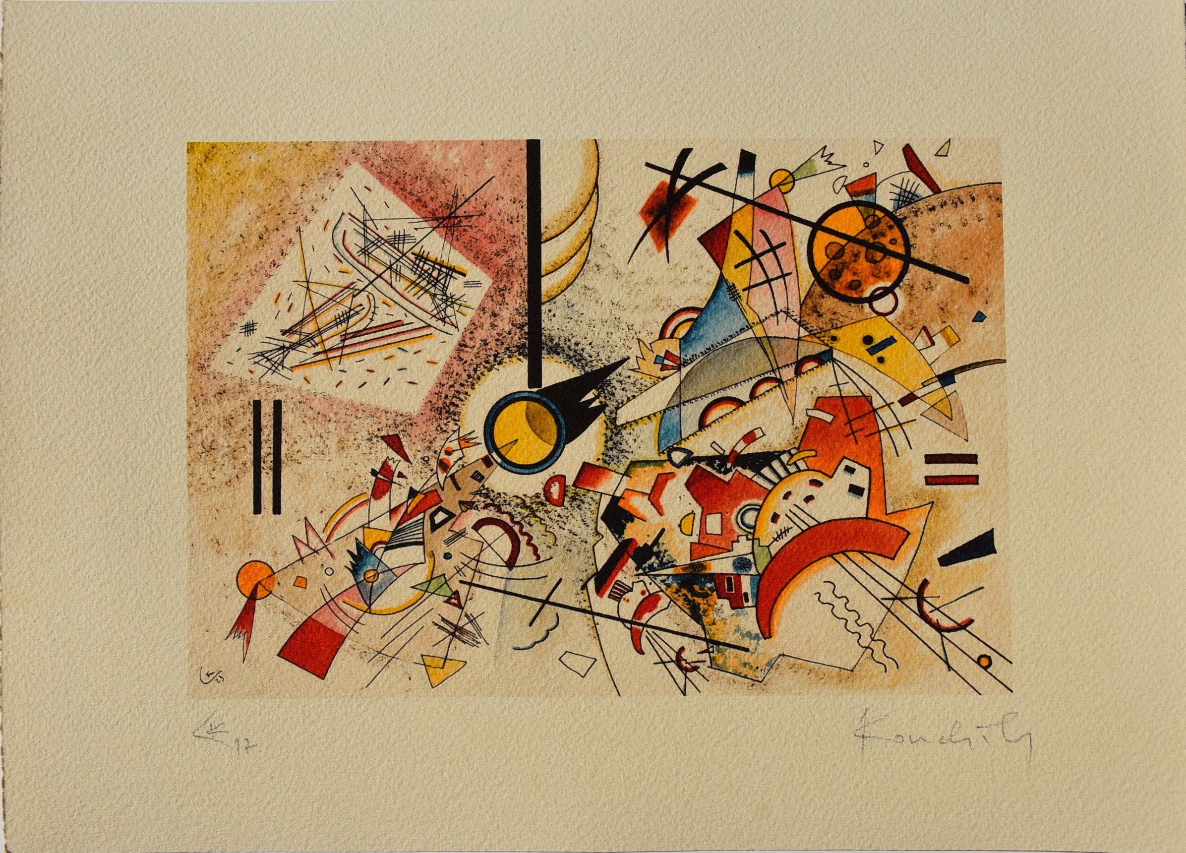 ワシリー・カンディンスキー、リトグラフ、限定版 - Etsy 日本