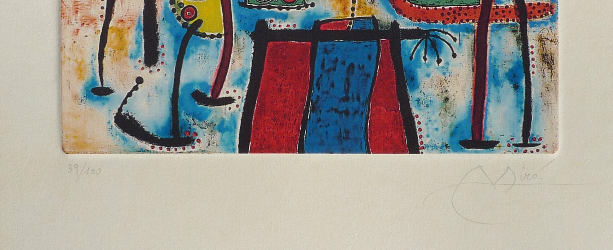 ジョアン・ミロ、エッチング、限定版、アートプリント、抽象芸術