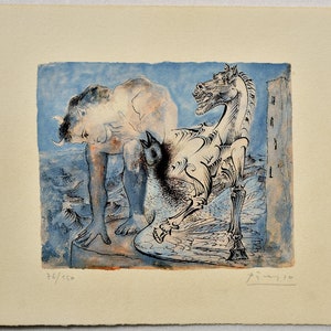Pablo Picasso, litografia, edizione limitata