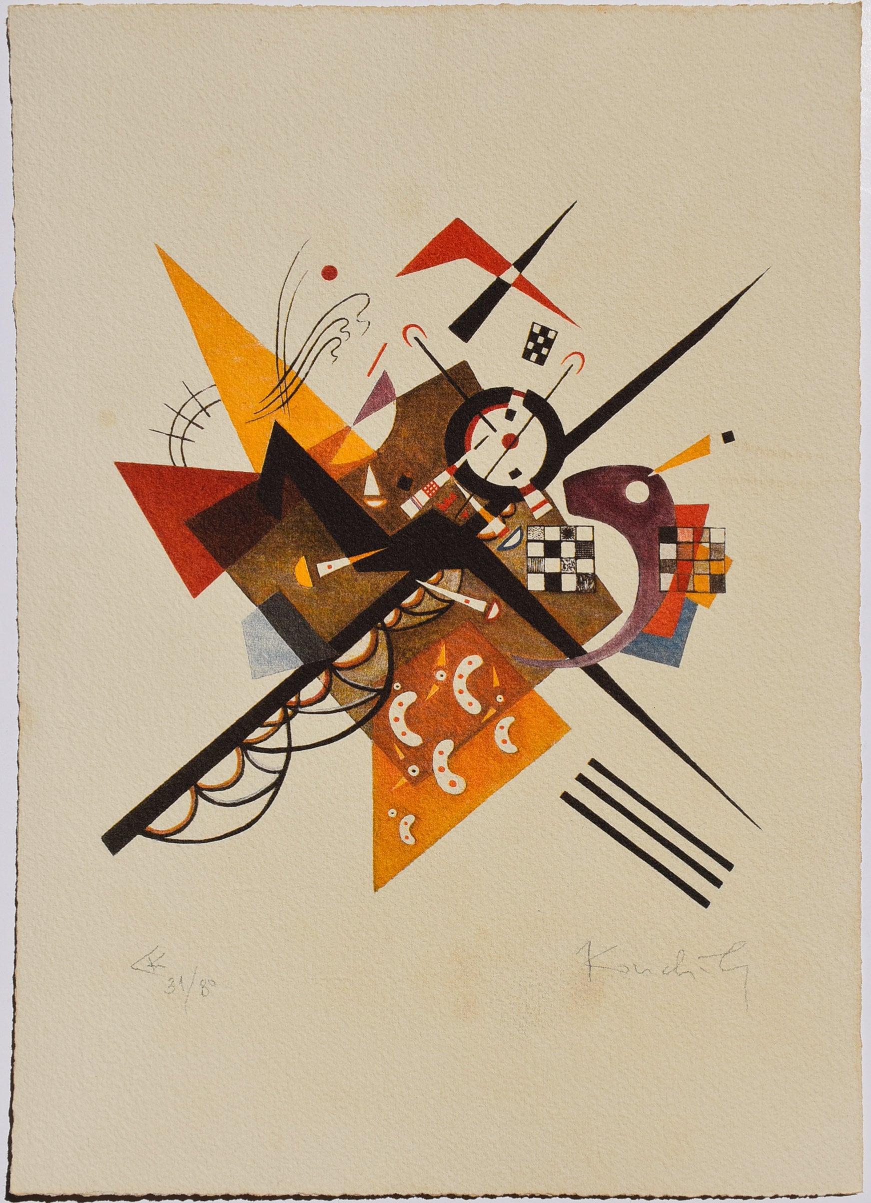 Wassily Kandinsky, Lithograph, Signed, Limited Edition, Art