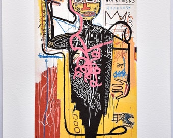JEAN-MICHEL BASQUIAT Lithograph Edition signed