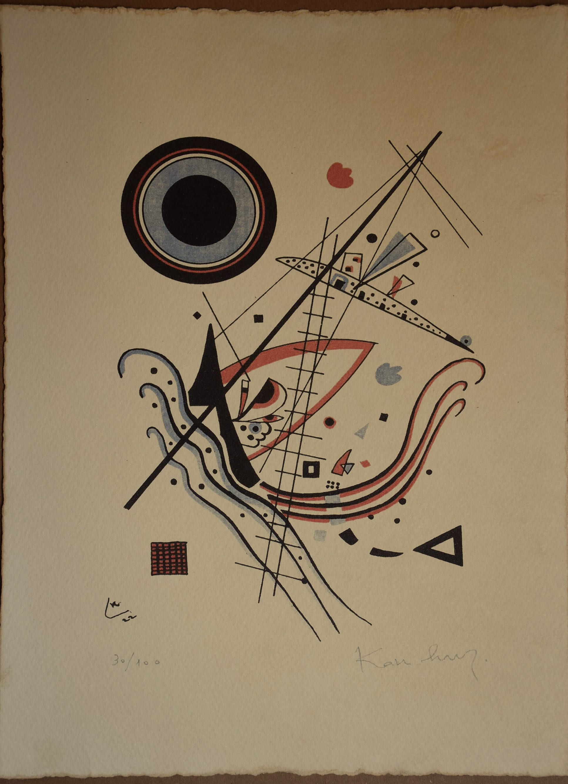 Kandinsky lithograph - Etsy 日本
