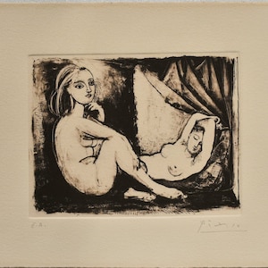 Pablo Picasso, Grabado, E. A. sobre papel Fine Art Arches, Edición limitada
