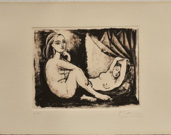 Pablo Picasso, Etching, E. A. on Fine Art Arches paper, Limited Edition