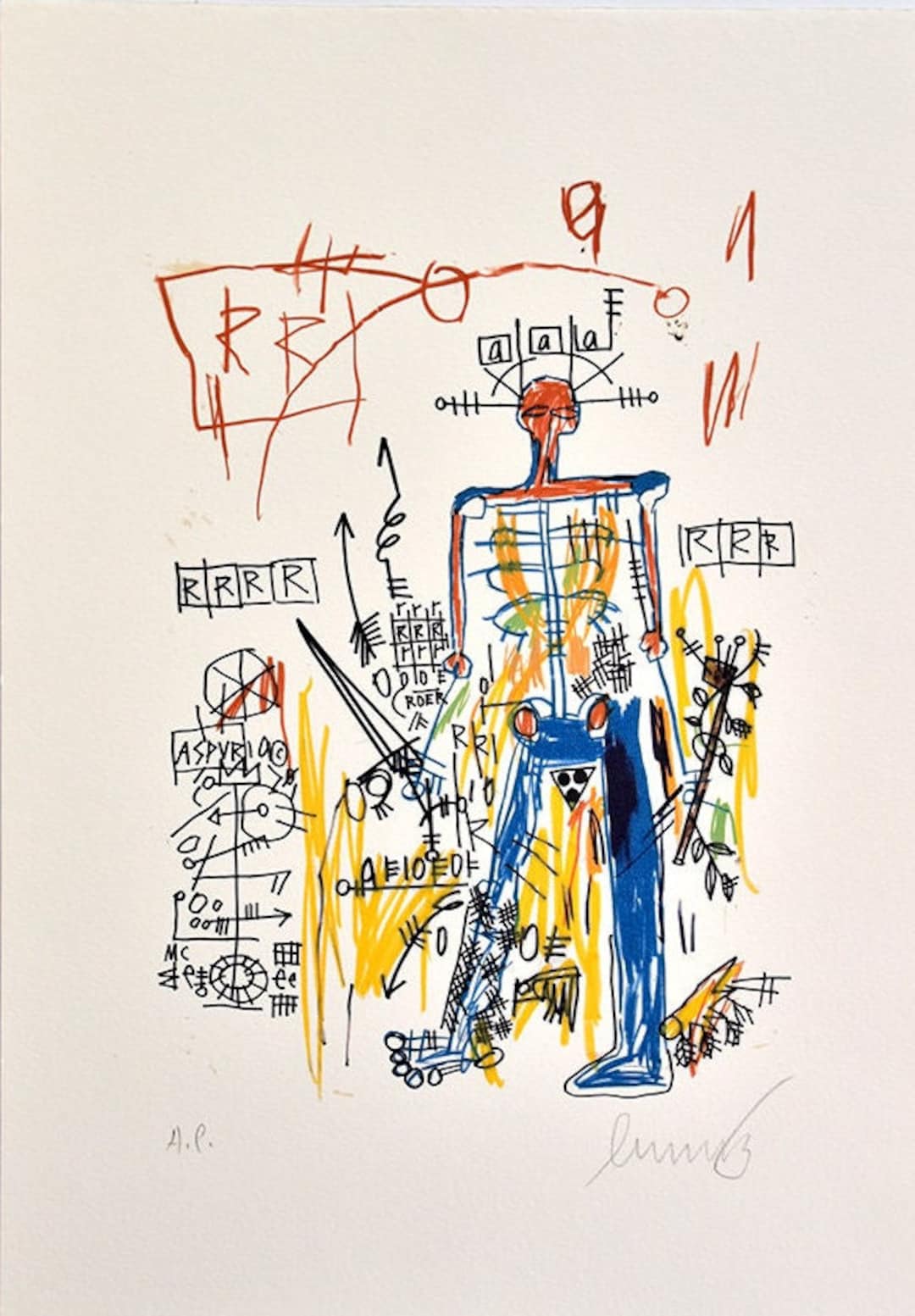 アート・デザイン・音楽 jean michel basquiat ds-ypjmb-fac-1