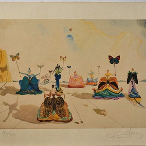 Salvador Dali, Lithograph, Limited Edition, Art Print
