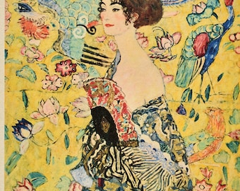 グスタフ・クリムト「水の蛇 II」エッチング - 限定版プリント - Etsy 日本