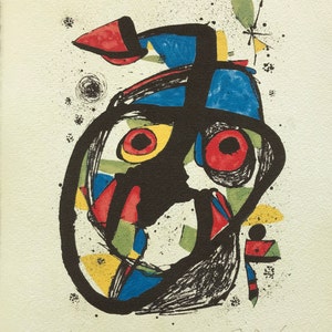 Joan Miró Lithograph Limited Edition signed