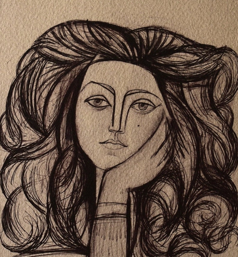 Pablo Picasso, Etching, on Arches paper, Limited edition image 3