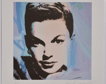 Litografía de Andy Warhol sobre Judy Garland en edición limitada