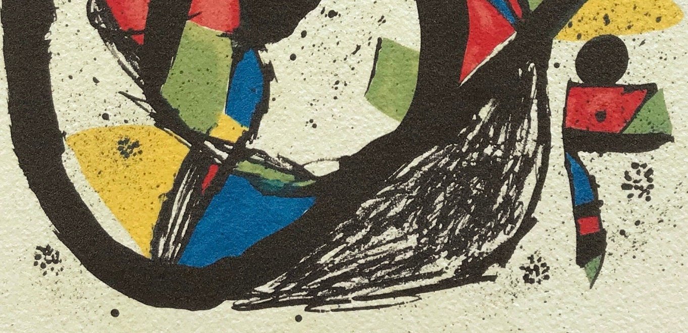 Joan Miró Lithograph Limited Edition Signed - Etsy