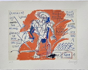 JEAN-MICHEL BASQUIAT Lithograph Signed Edition