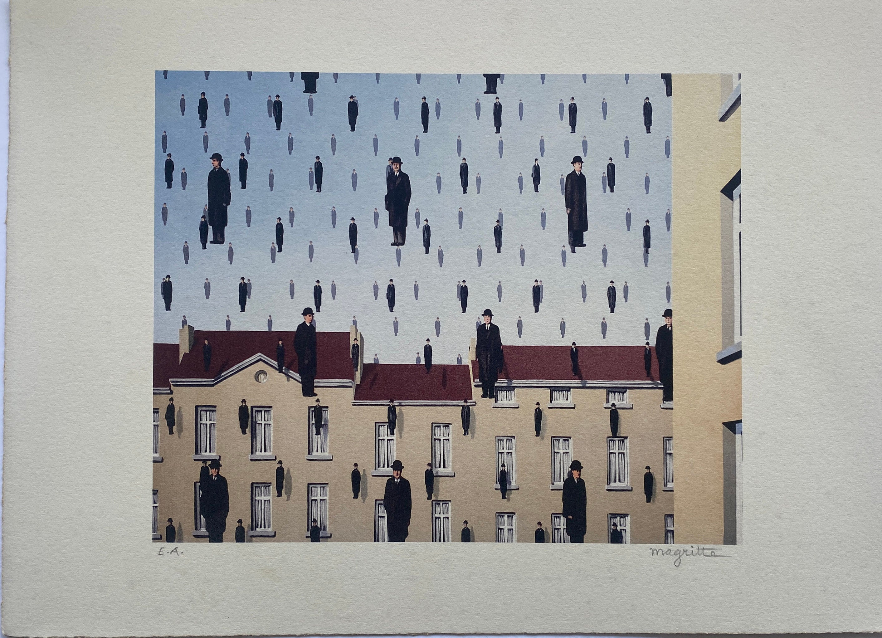 マグリットの署名入り - Etsy 日本