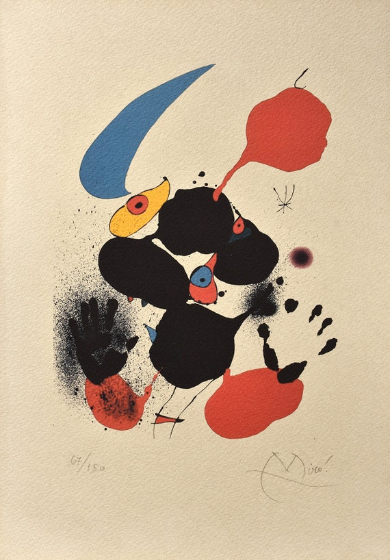 ジョアン・ミロ 抽象画 お買い得，人気