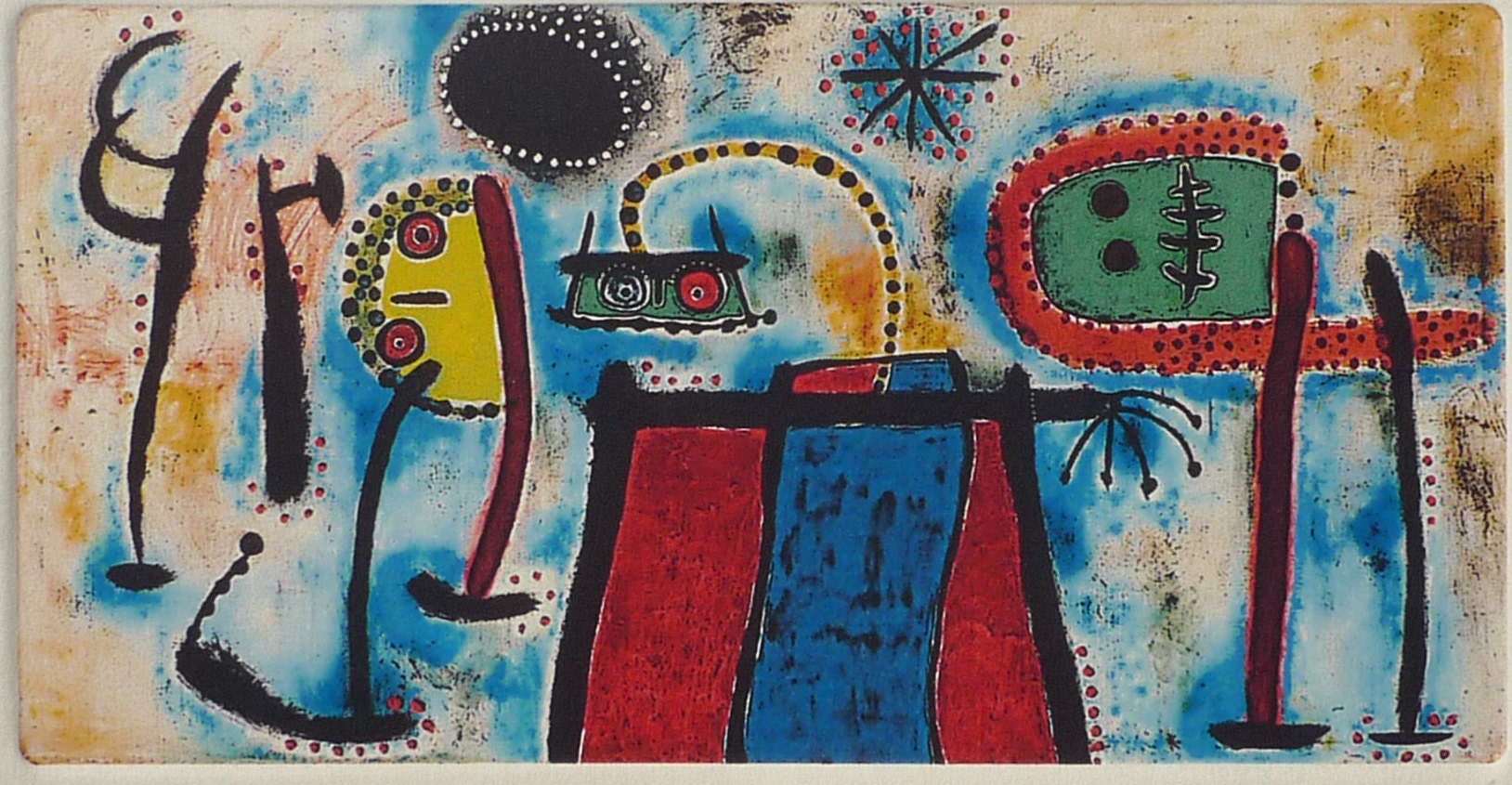 ジョアン・ミロ、エッチング、限定版、アートプリント、抽象芸術